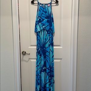 Lily Pulitzer Blue Maxi Dress